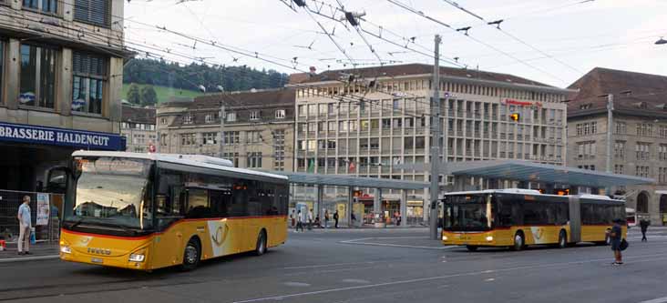 Post Auto Iveco Crossway 10372 & MAN Lions City